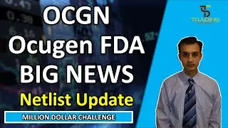 OCGN Ocugen BIG FDA news and price target for 2022. NLST Netlist update.
