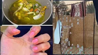 خرجنا نغيرو الجو 🇦🇪 شوربة سيفود سهلة بالكريمة 