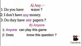 indefinite pronouns