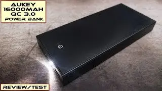 Aukey Power Bank 16000mAh (QC 3.0): Review/Test