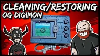 How To Clean And Restore Original Digimon Digital Monster