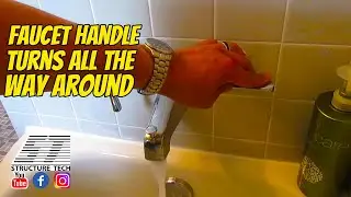 Faucet handle turns all the way around, Minneapolis Home Inspection