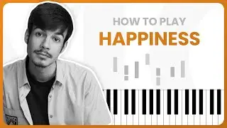 How To Play Happiness By Rex Orange County On Piano - Piano Tutorial (PART 1)
