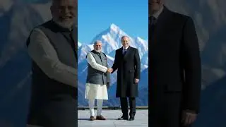 Narendra Modi 🤝 vladimir Putin