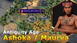 Happiness and Food! - Let's Play Civilization 7 Gameplay - Ashoka - Maurya - Antiquity Age