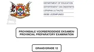 NORTHERN CAPE PRELIM 2024 PHYSICS | 2024
