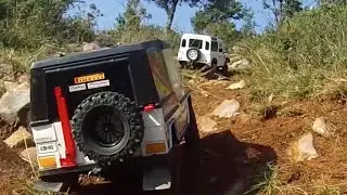 SCX10 Mercedes G, D90 and d110 custom Ascending Pe&ntilde;a Cabarga