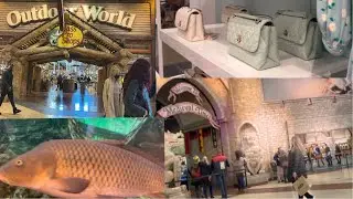 WALKING AROUND ARUNDEL  MILLS MALL  | KATE SPADE AND BASS PRO SHOP OUTDOOR WORLD