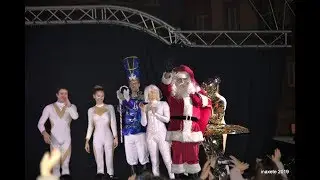 Papa Noel en Ferrol Plz España 2019