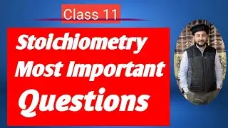 Chapter#4 Stoichiometry most important numericals || Chemistry 11 || Federal board 2025-