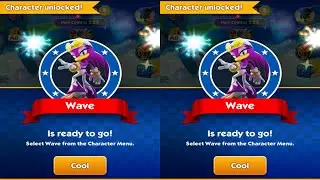 Sonic Dash - Wave New Character Unlocked - All 125 Characters Unlocked (android, ios) game