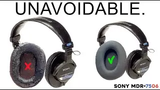 Наушники Sony MDR-7506 отслаиваются? | Вот решение! (Руководство по замене)