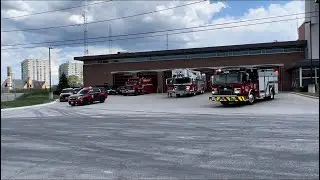 Barrie Fire Services Tower 1 Pump 1 Platoon Chief 1 Responding From Headquarters