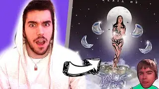 REACCIÓN A | KENIA OS - LOS SANTOS (OFFICIAL LYRIC VIDEO)