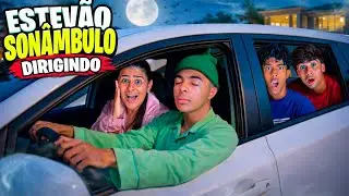 ESTEVÃO FICOU SONÂMBULO DIRIGIU O CARRO E BATEU‼️😰 
