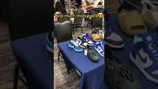 Visiting the mittenvintage sneaker convention ❤️