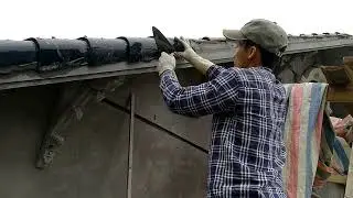 ✅Cách Úp Sườn Ngói mái thái bằng xi măng không dùng vít |Góc Xây Dựng Thi công xây dựng