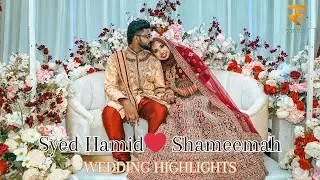 Syed Hamid ❤️ Shameemah -  Indian Muslim Wedding Highlights | RF Visual
