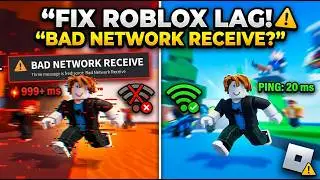 How to Fix Roblox Bad Network Receive Issue | Connection & Packet Loss Fix Guide