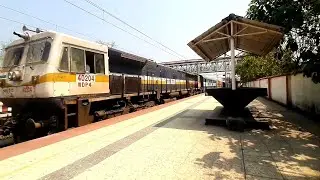 TRAIN Videos Indian Railways RACE WDP4  IRFCA Locomotive Database 🔥🚇🙏