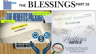 [2026 Jan 16] video 17 Something Old Something New,  The Blessing, Part 15