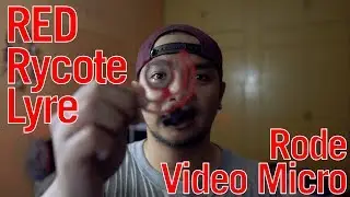 Red RODE Rycote Lyre Mount -  Rode Video Micro - LEGIT??? (Tagalog)