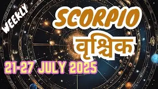 Scorpio | Weekly Love Tarot Reading | 21-27 July 2025 | Hindi