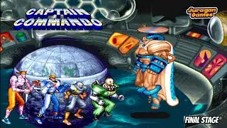 Game Retro Captain Commando Last Stage Melawan SCUMOCIDE - Raja Terakhir Yang Kuat Dan Kejam!!