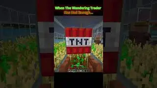 When The Wandering Trader Finally Gets Revenge #minecraft #shorts #relatable