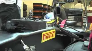 Pirelli F1 wet night tyre test - Abu Dhabi
