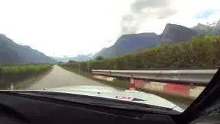 Slalom de l'Ard&egrave;ve 2014 - Florian Gonon -Subaru Impreza STI
