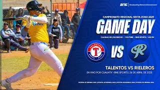 &iexcl;#GameDay| Rieleros vs Talentos HD!
