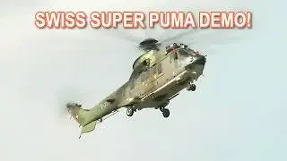 ▶️ Super PUMA Display TEAM: Ground crew's perspective on the Swiss Air Force precision