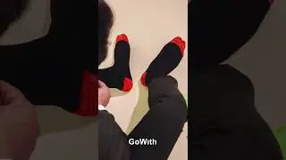 GoWith Men's Cotton Colorful Dress Socks                         #shorts