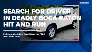 Search For Driver Deadly Hit and Run in Boca Raton