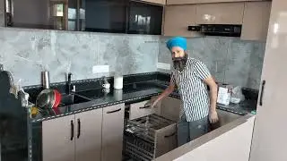Aluminium profile#modern kitchen#viralvideo #pantry#magic corner #chimani
