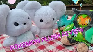 Pokemon Center Plush Review (Comfy Friends Tandemaus + Teal Mask Ogerpon)