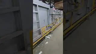 Gas fired wire patenting furnace.fully automatic PID control. NATIONAL FURNACES 9999848477 #furnace