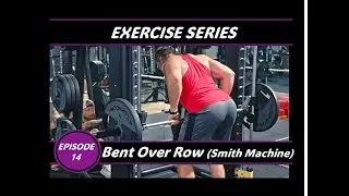 Bent Over Rows on Smith Machine #bodybuilding #backday #backexercise #backworkout #lats #wideback