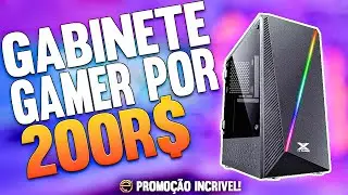 Gabinete GAMER PYXIS! O Novo Custo Benef&iacute;cio do Mercado Por Menos de 200R$!