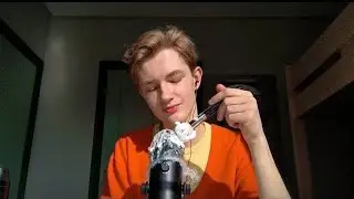 ASMR - Shaving Foam & Crinkly Sounds ☁️