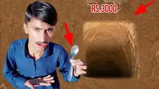 Digging The DEEPEST Hole Wins ₹3000 Challenge