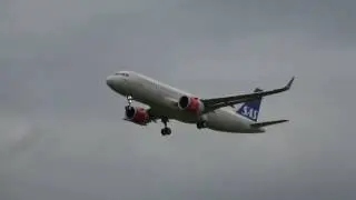 First SAS A320 Neo [LN-RGL] @ Hamburg Airport