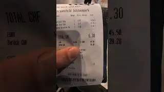 По чеку видео какой курс евро к франку, хотя сегодня евро вроде как подросло на 0.01 #прикол #обзор