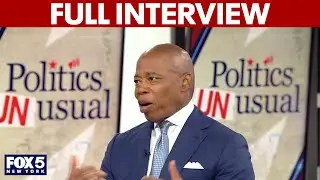 NYC Mayor Eric Adams responds to low poll numbers: FULL INTERVIEW