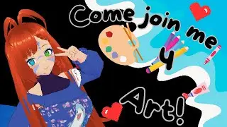 {Let's Draw& Storytelling!} Drawing Emote #unraisedheart  #vtuber #sharktuber