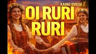 Oi ruri ruri 🪗🔥  Liaudi&scaron;ka Kaimo &Scaron;okių Daina  Linksmas Kaimietis