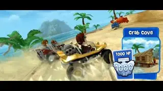 Beach Buggy Racing (quick race) pt 2 - No shortcut race track.