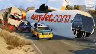BeamNG.drive Mega Ramp Jump Gone Wrong 💥