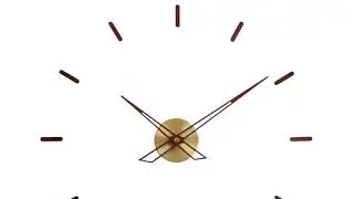 Warmly Life DIY Wall Clock Modern Minimalist Unique Design Clocks Decor